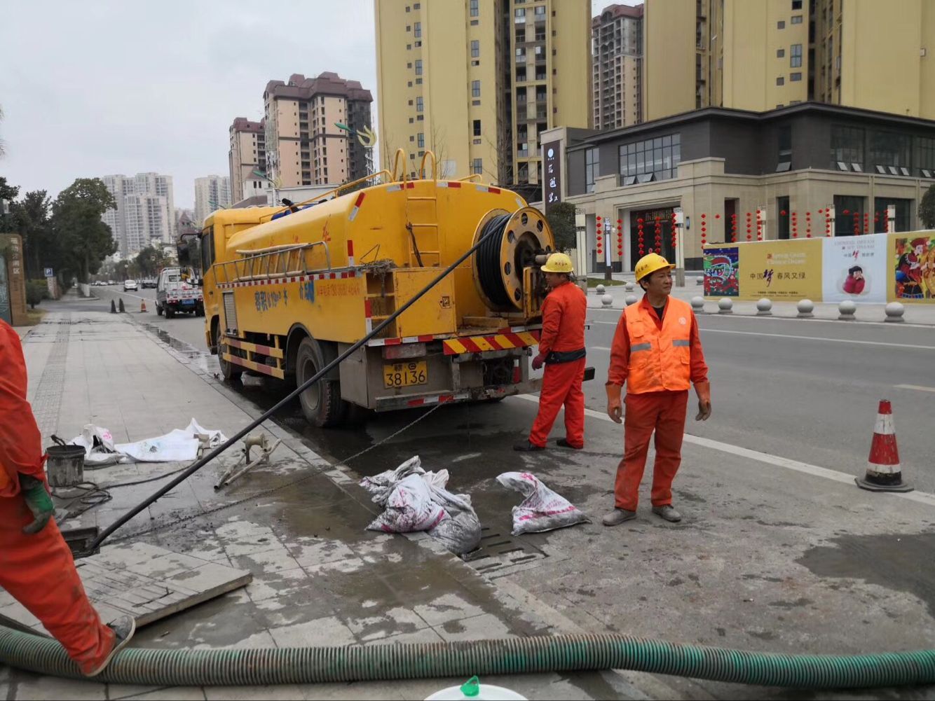 三穗排污管道清淤-管道清洗
